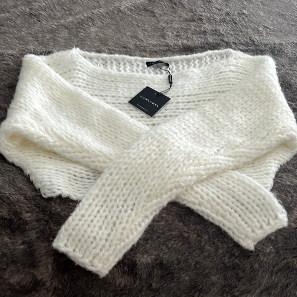 Knit crop top